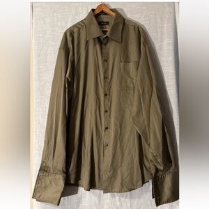 Claiborne Dress Shirt Long Sleeve Gray Men’s Sz 19 (38/39) NWOT